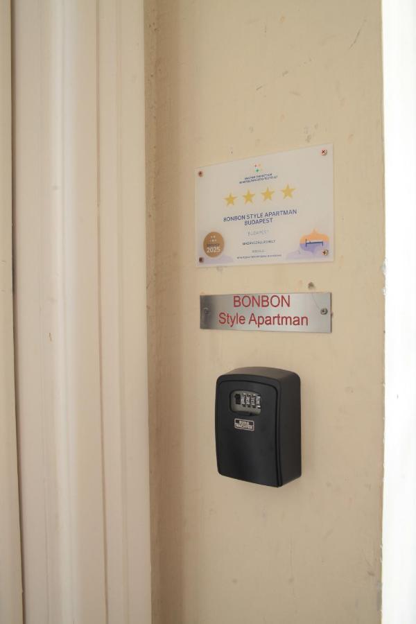 Bonbon Style Apartman Budapešť Exteriér fotografie